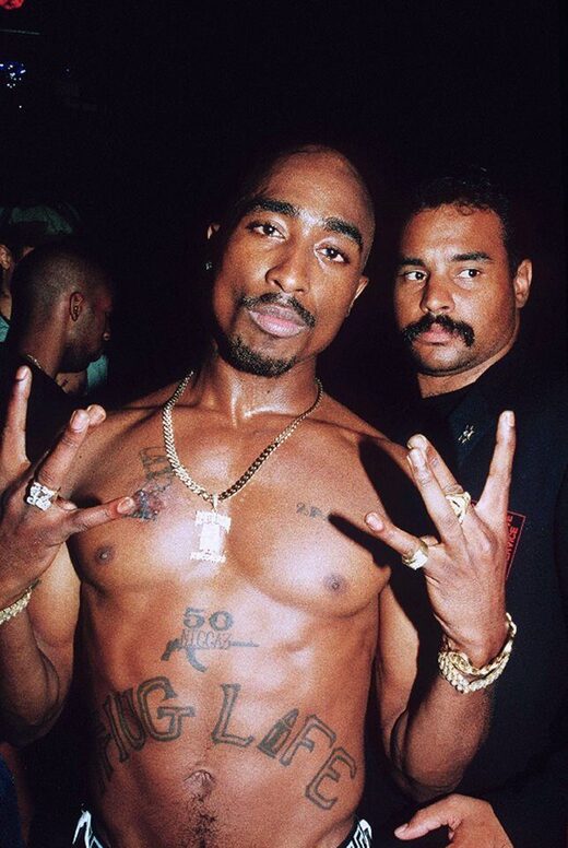 Tupac and Kevin Hackie