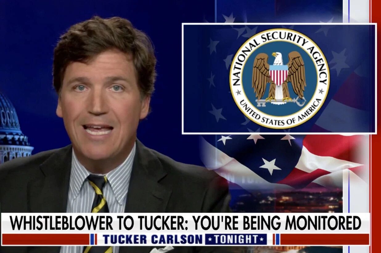 tucker carlson monitored