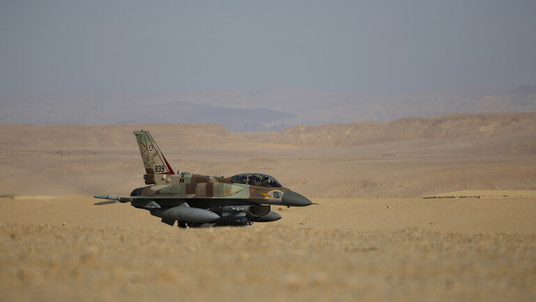 Israeli F-16 fighter jet