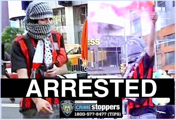 arrested