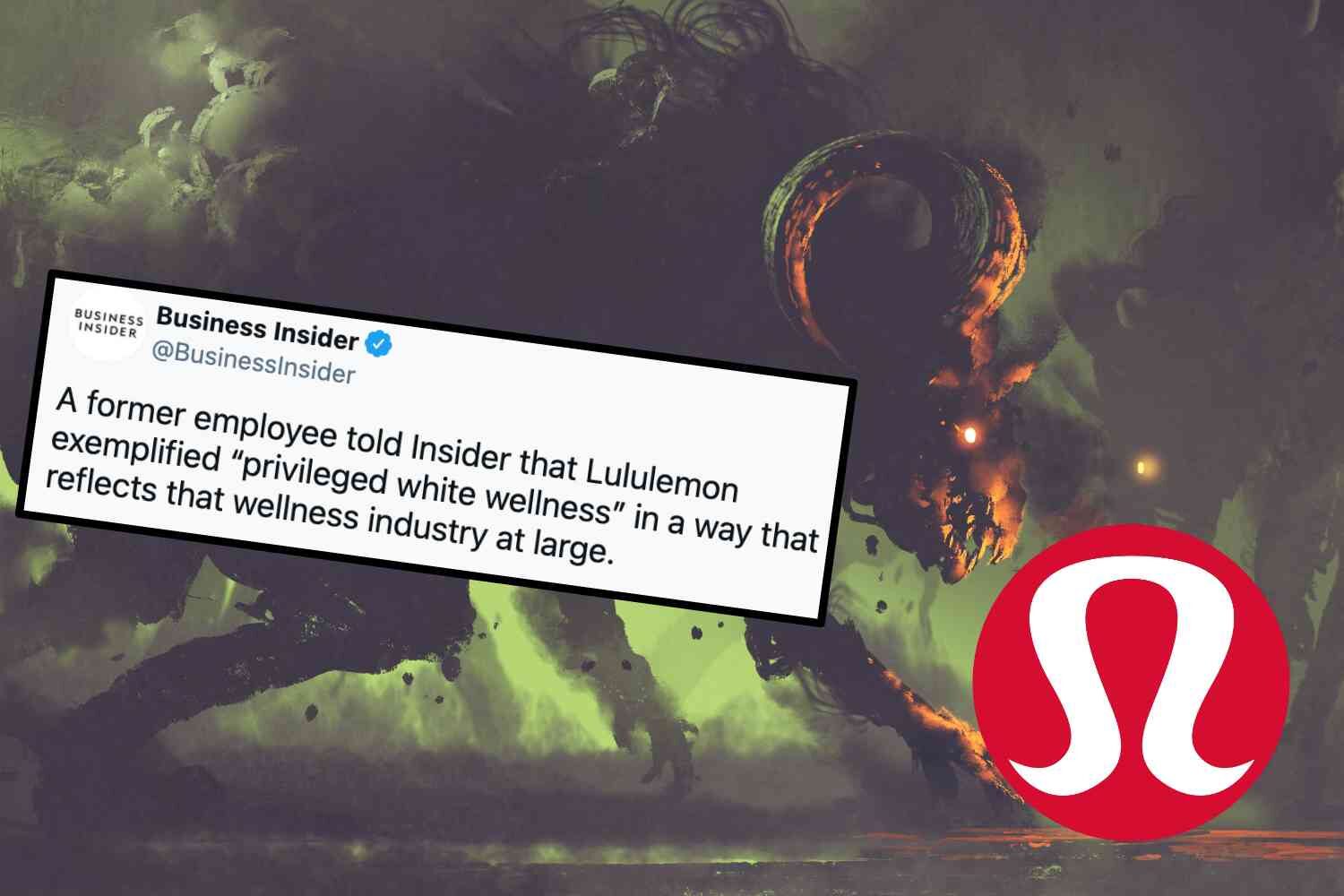 lululemon virtue signal woke mob