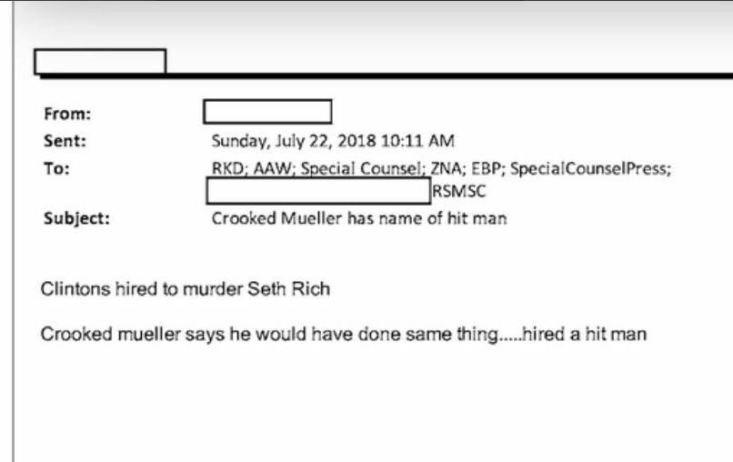Click to enlarge fbi on seth rich murder - email 2