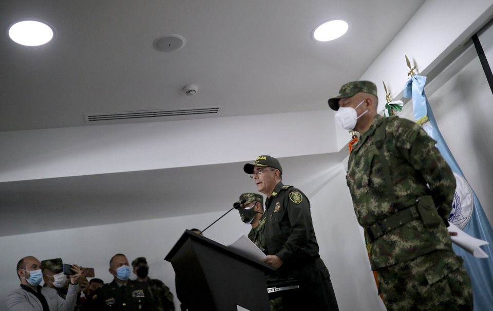Click to enlarge Colombia's National Police Director