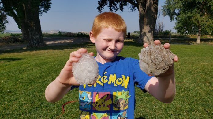 Click to enlarge Severe hail storm hits across Nebraska