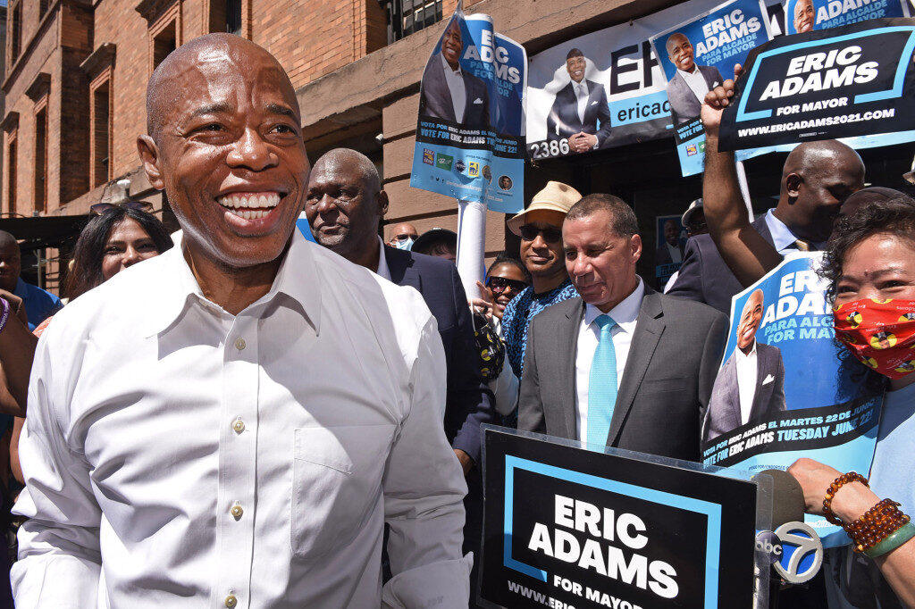 Click to enlarge Eric Adams