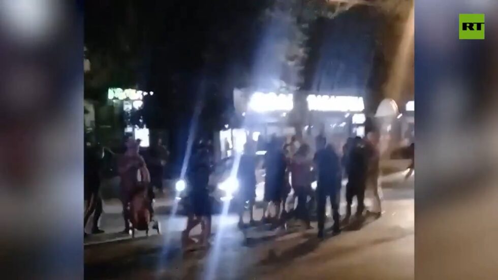 Migrant fight Moscow