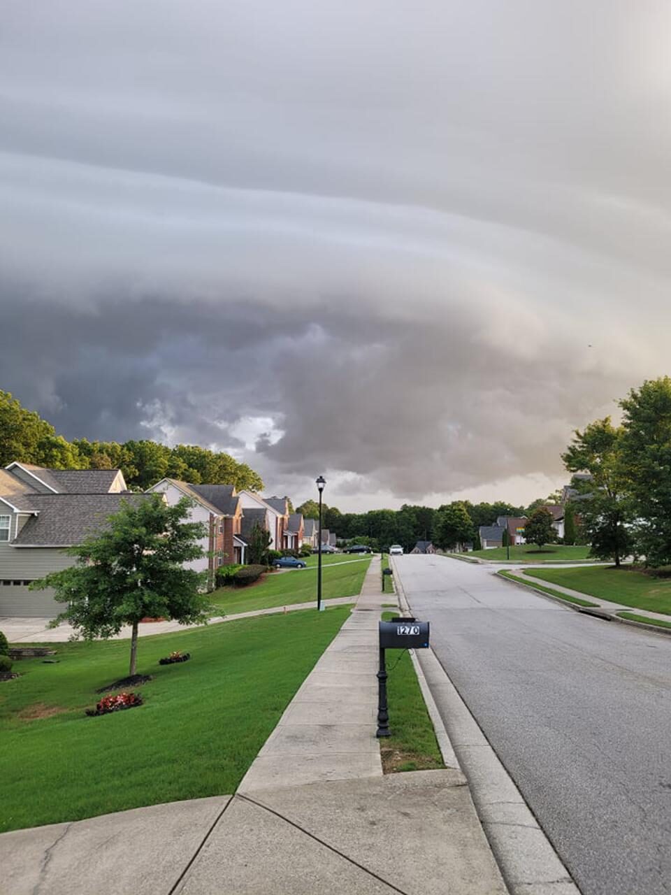 Click to enlarge Shelf cloud