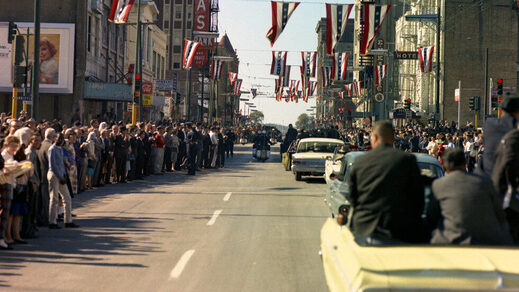 Click to enlarge jfk assassination dallas vintage photograph