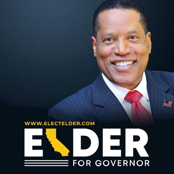 Click to enlarge larry elder for governor california recall