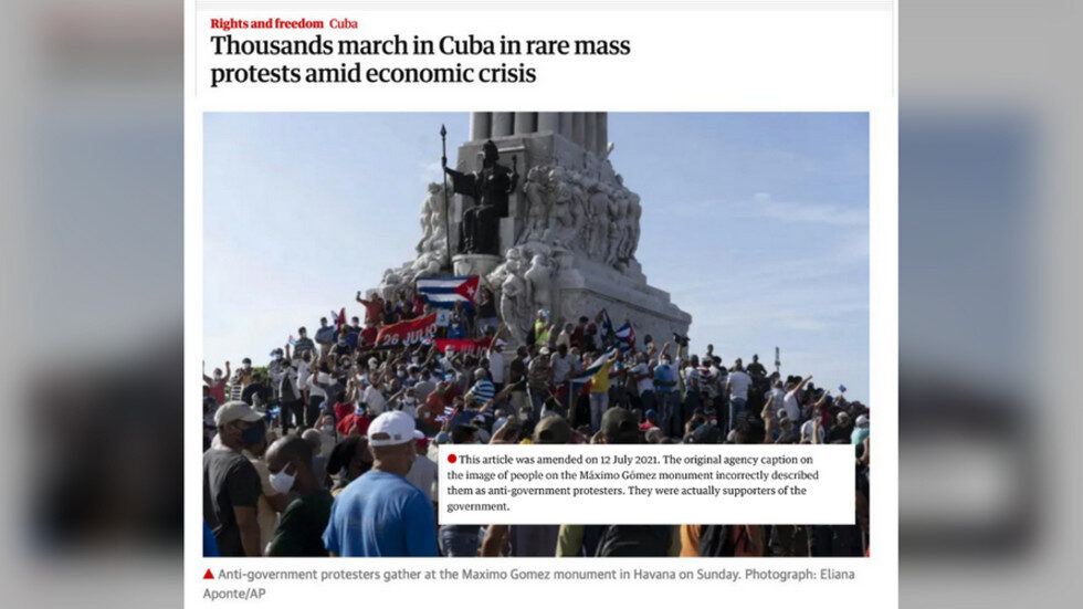 protest Havana Cuba