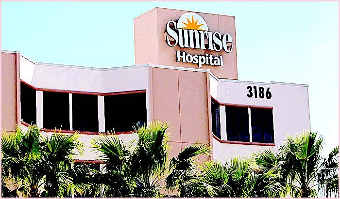 Click to enlarge Sunrise Hospital