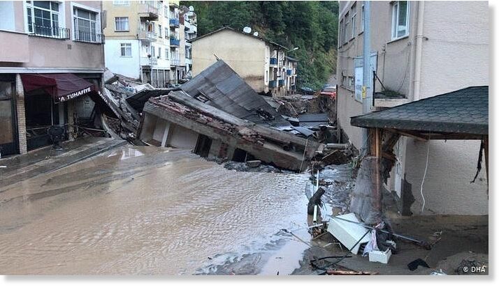 At least 6 killed due to floods, landslides in Turkey's Black Sea ...