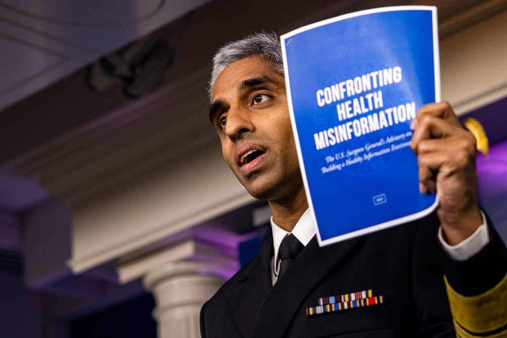 Click to enlarge Surgeon General Vivek Murthy