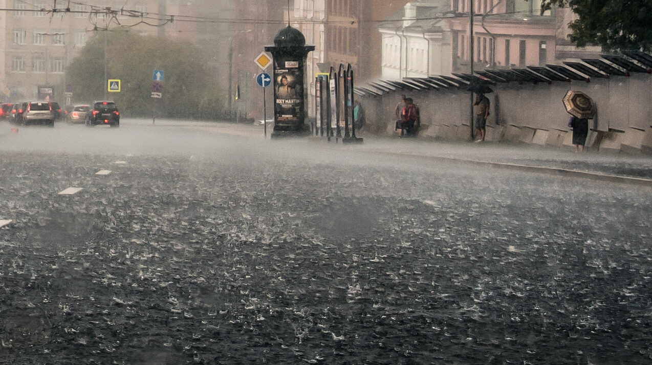 rain moscow