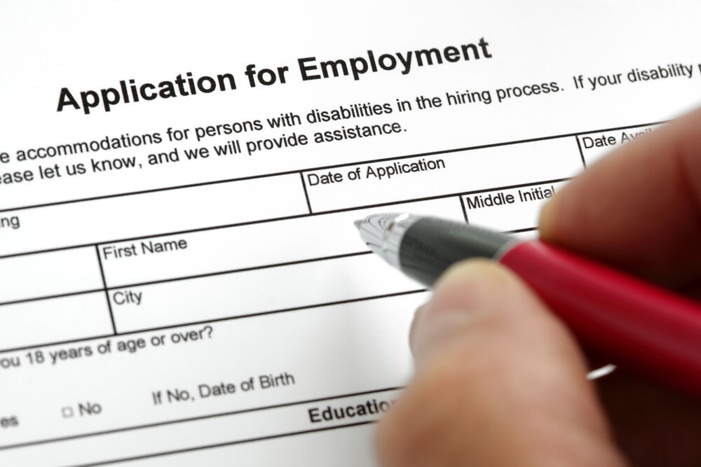 application for employment