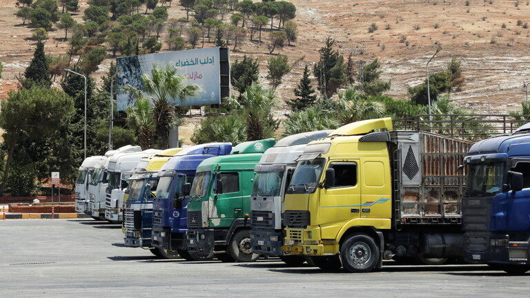 syria turkey truck