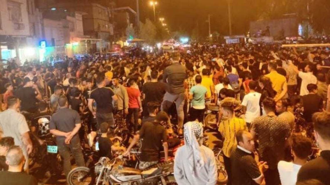 iran protest water