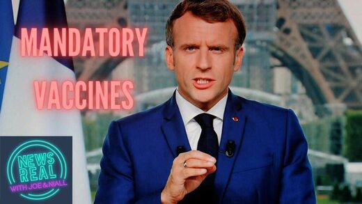 vaccines macron totalitarianism newsreal