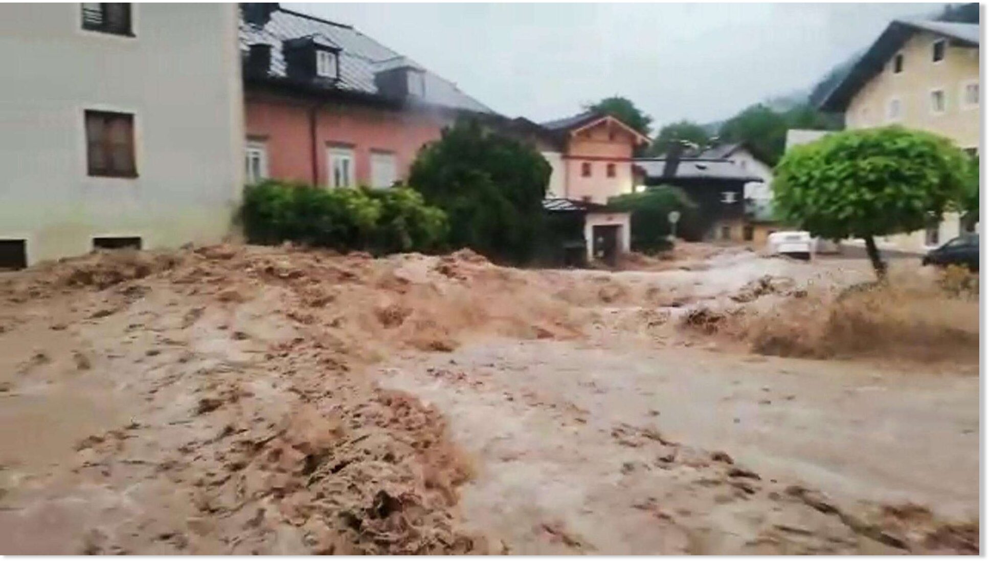 Strong rainstorms cause local floods across Austria Earth Changes