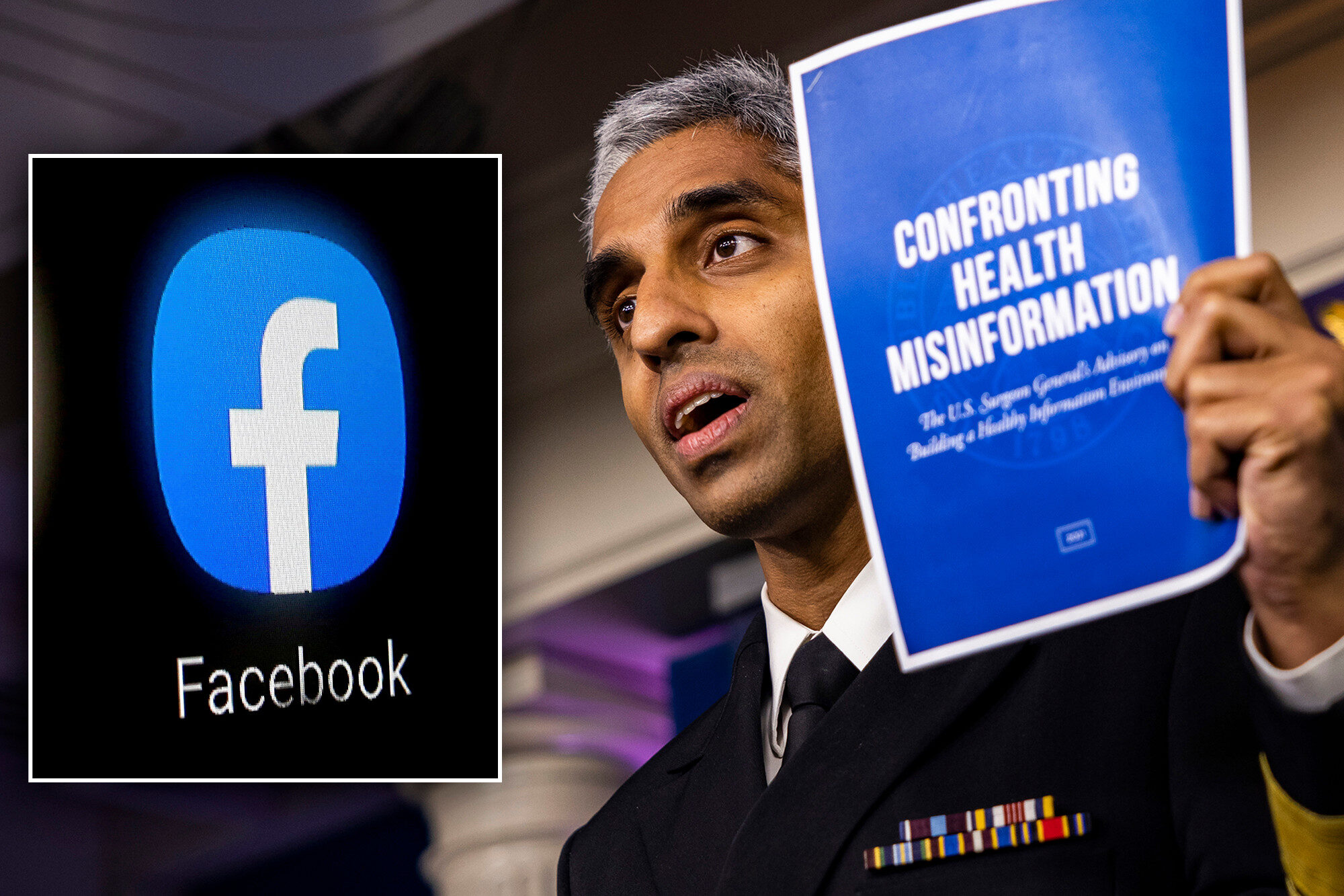 vivek murthy covid facebook censor