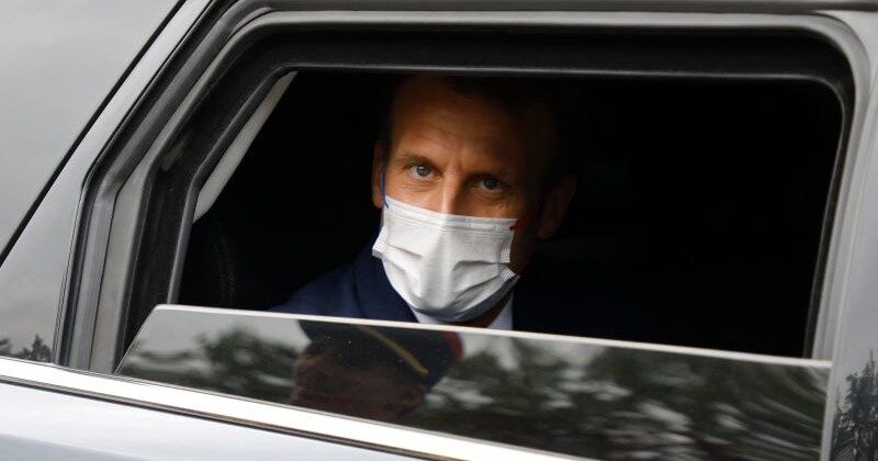 macron mask