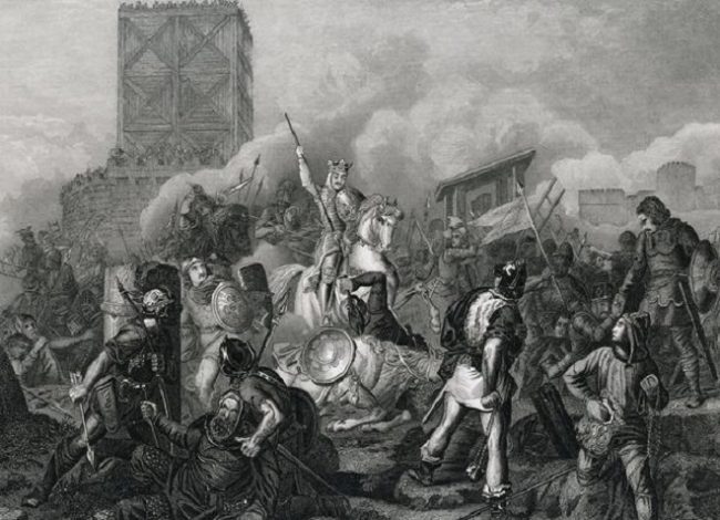 Click to enlarge Paris Besieged By The Normans