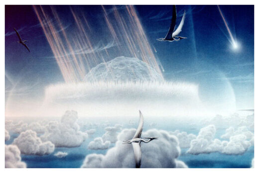 Artist Impression of Chicxulub Impact.