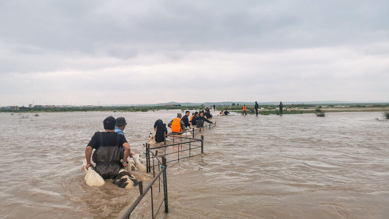 mogolia flood