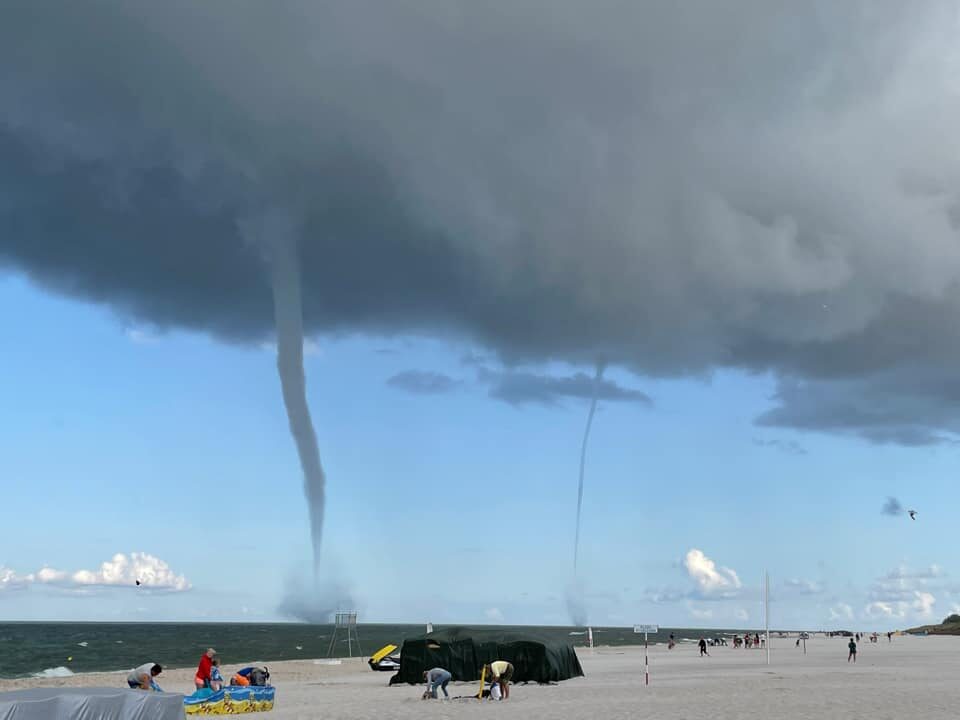 waterspouts