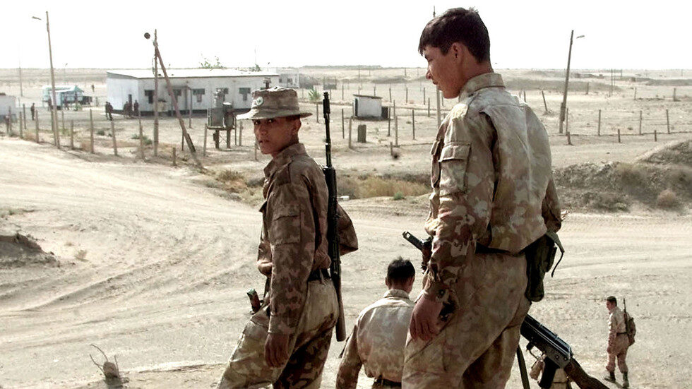Click to enlarge Uzbek soldiers