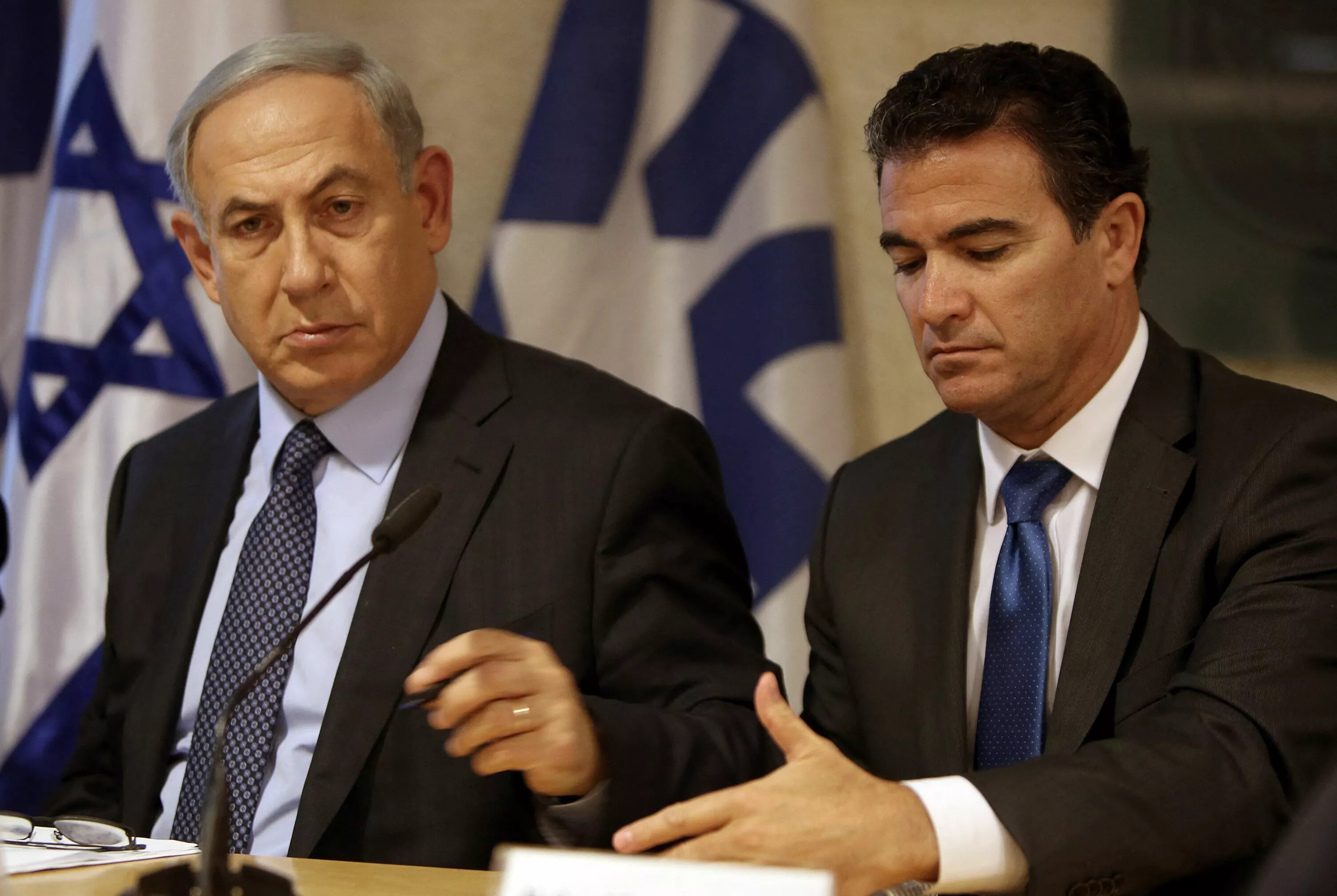 Click to enlarge Bibi Netanyahu & Yossi Cohen