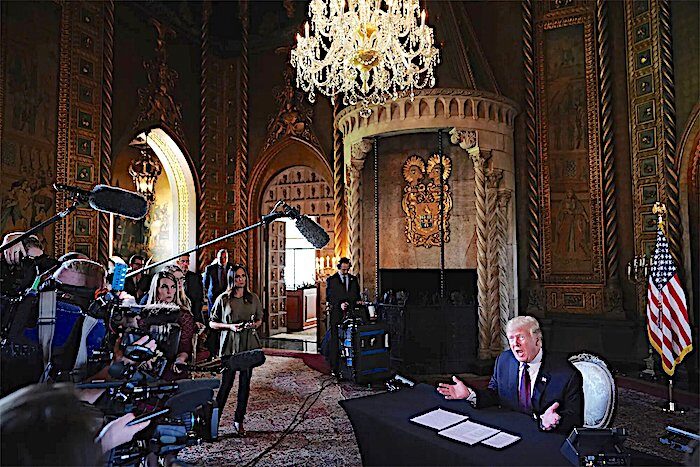Click to enlarge Trump interview