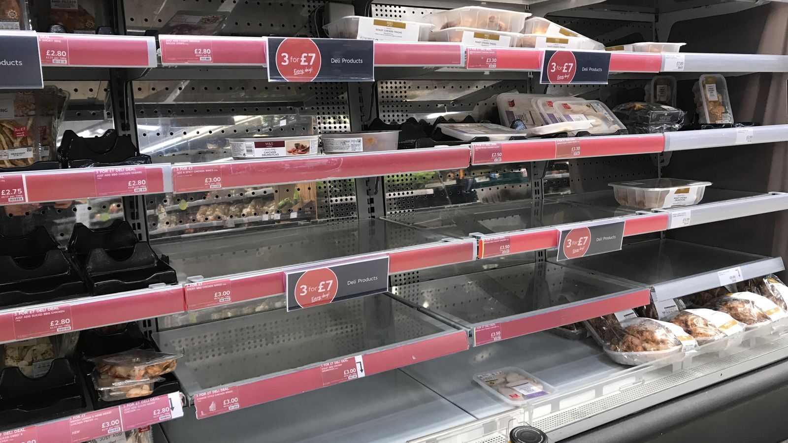 Click to enlarge shop empty shelves brexit