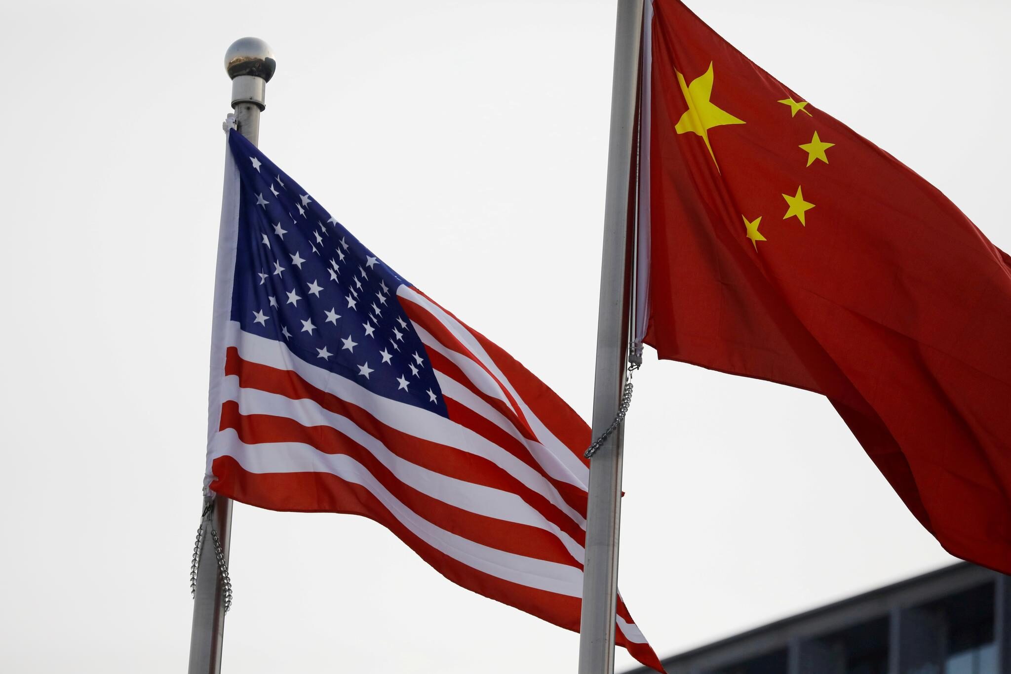 Click to enlarge china us flag
