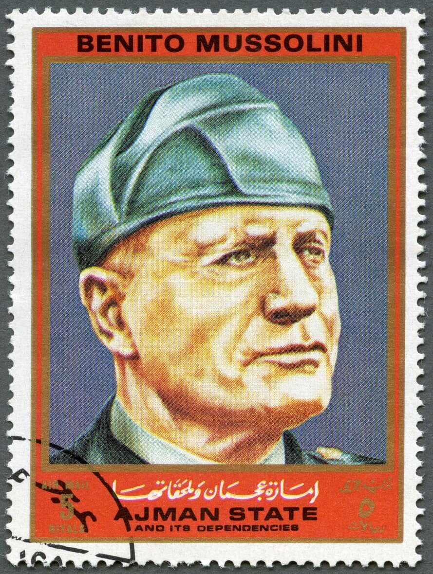 Click to enlarge Mussolini