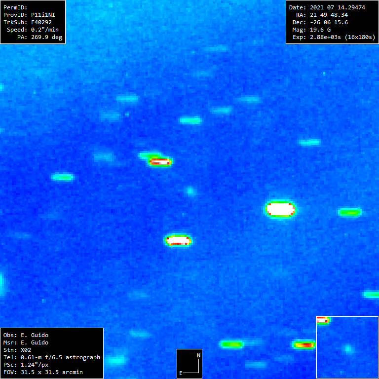 Comet C/2021 N3 Panstarrs