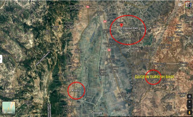 Click to enlarge turkey syria map