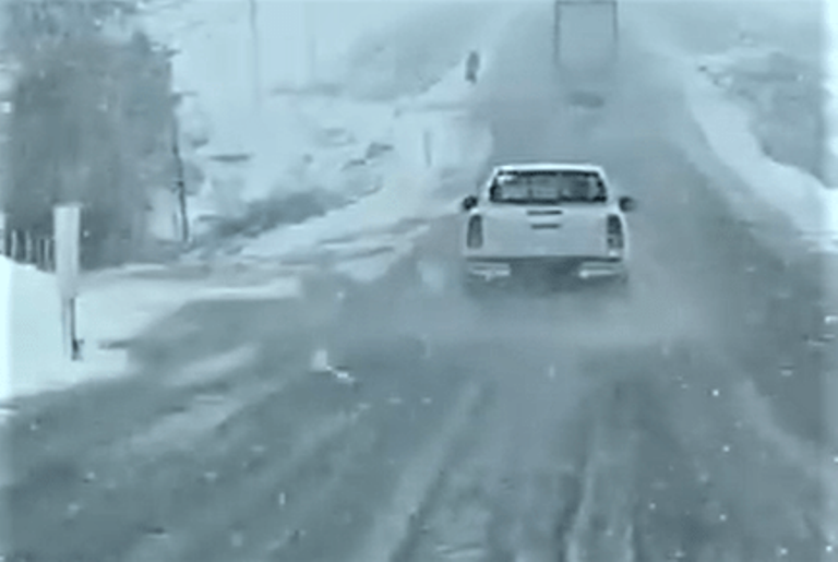 South Africa snowstorm