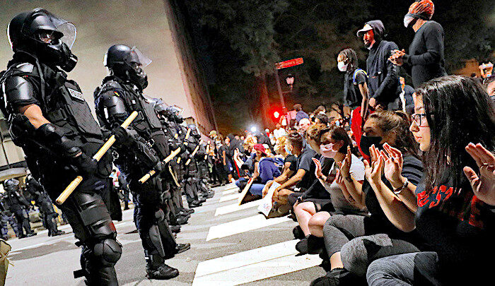 Police Protesters
