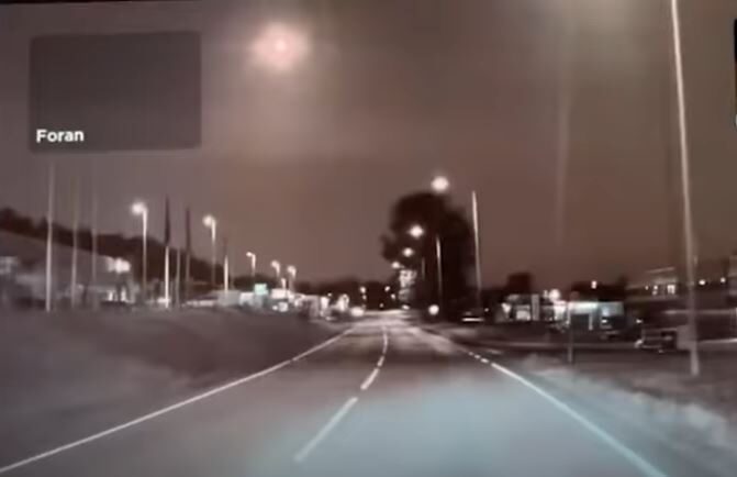 Norway meteor fireball