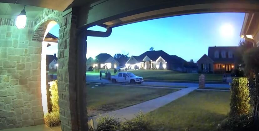 Texas meteor fireball