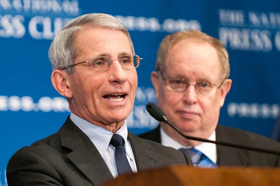 fauci and friend