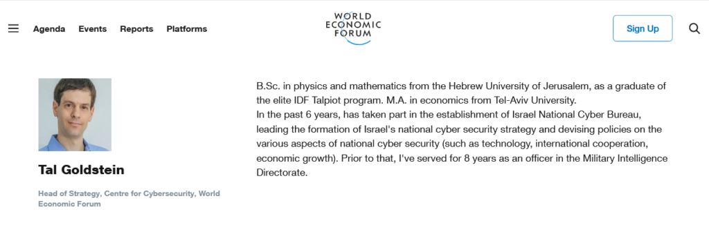 Click to enlarge partnership with former Israeli intelligence officials