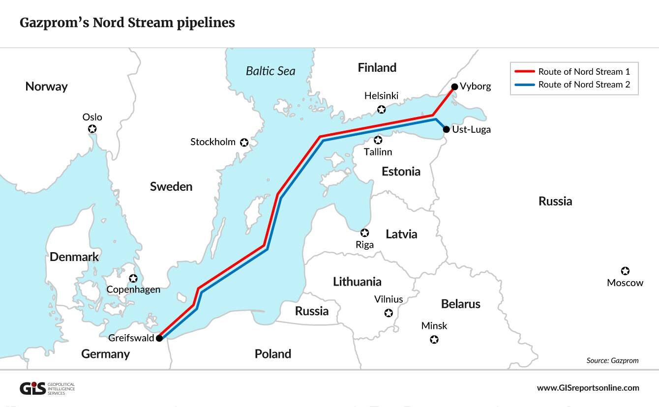 nord stream pipelines 1 2