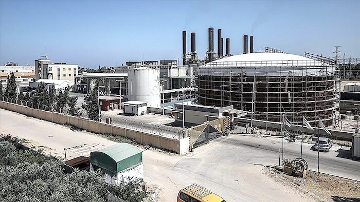 Click to enlarge gaza power plant