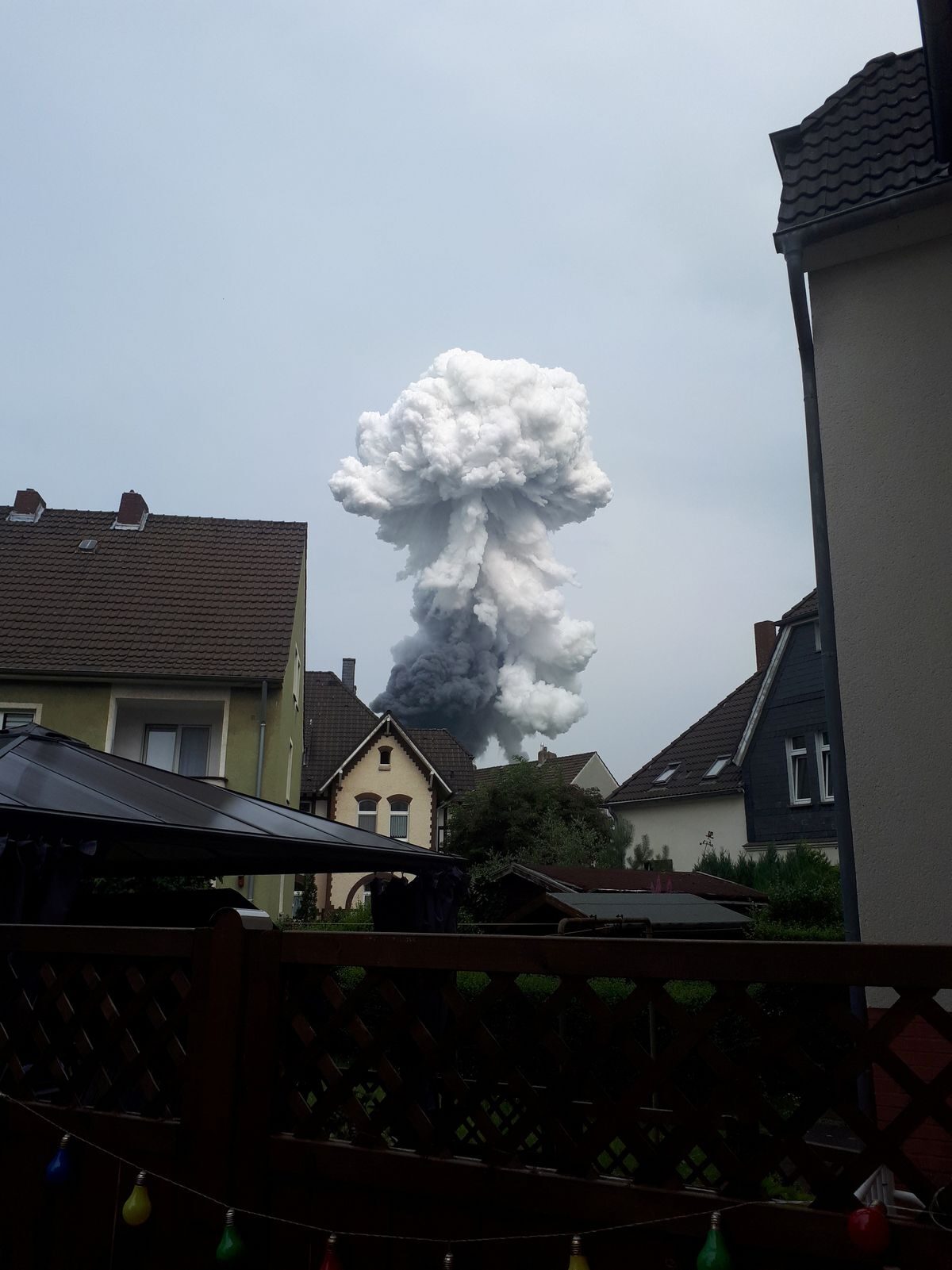 explosion germany