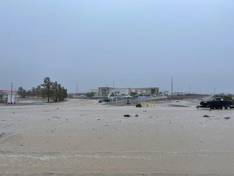 Flash Floods in Nye County, Nevada, USA, 27 July 2021.