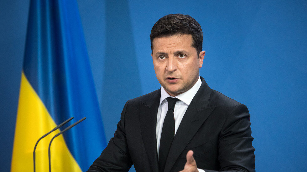 zUkrainian President Volodymyr Zelensky