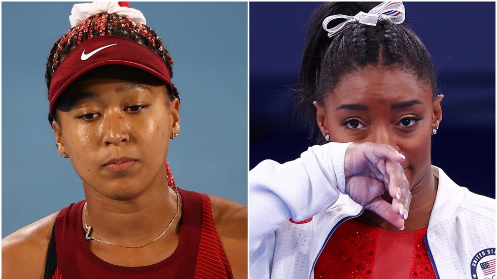 Click to enlarge Naomi Osaka Simone Biles