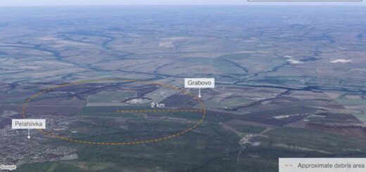 MH17 crash area in Donetsk region